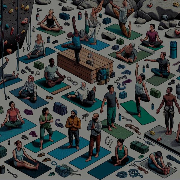 Quelle routine de yoga est particulièrement bénéfique pour les grimpeurs?