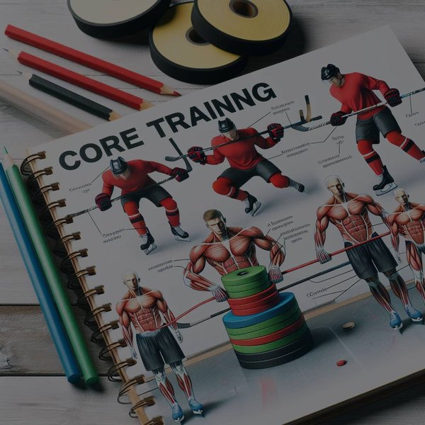 Qu'est-ce que le 'core training' et pourquoi est-il essentiel pour les joueurs de hockey sur glace?